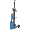 Sistem profesional de carotare DRU350 MKII – carotare beton până la Ø 350 mm, fixare telescopica